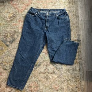 NWOT✅ Lands End Jeans Medium Wash Straight Leg  size 18W/Petite